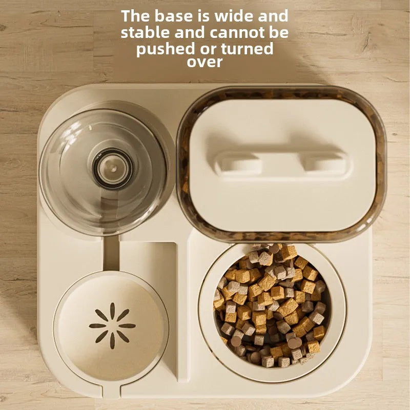 Automatic Pet Feeder | Water Dispenser Combo