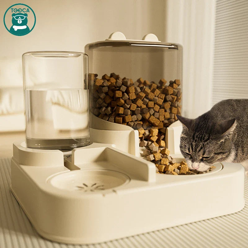 Automatic Pet Feeder | Water Dispenser Combo