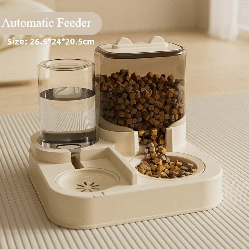 Automatic Pet Feeder | Water Dispenser Combo