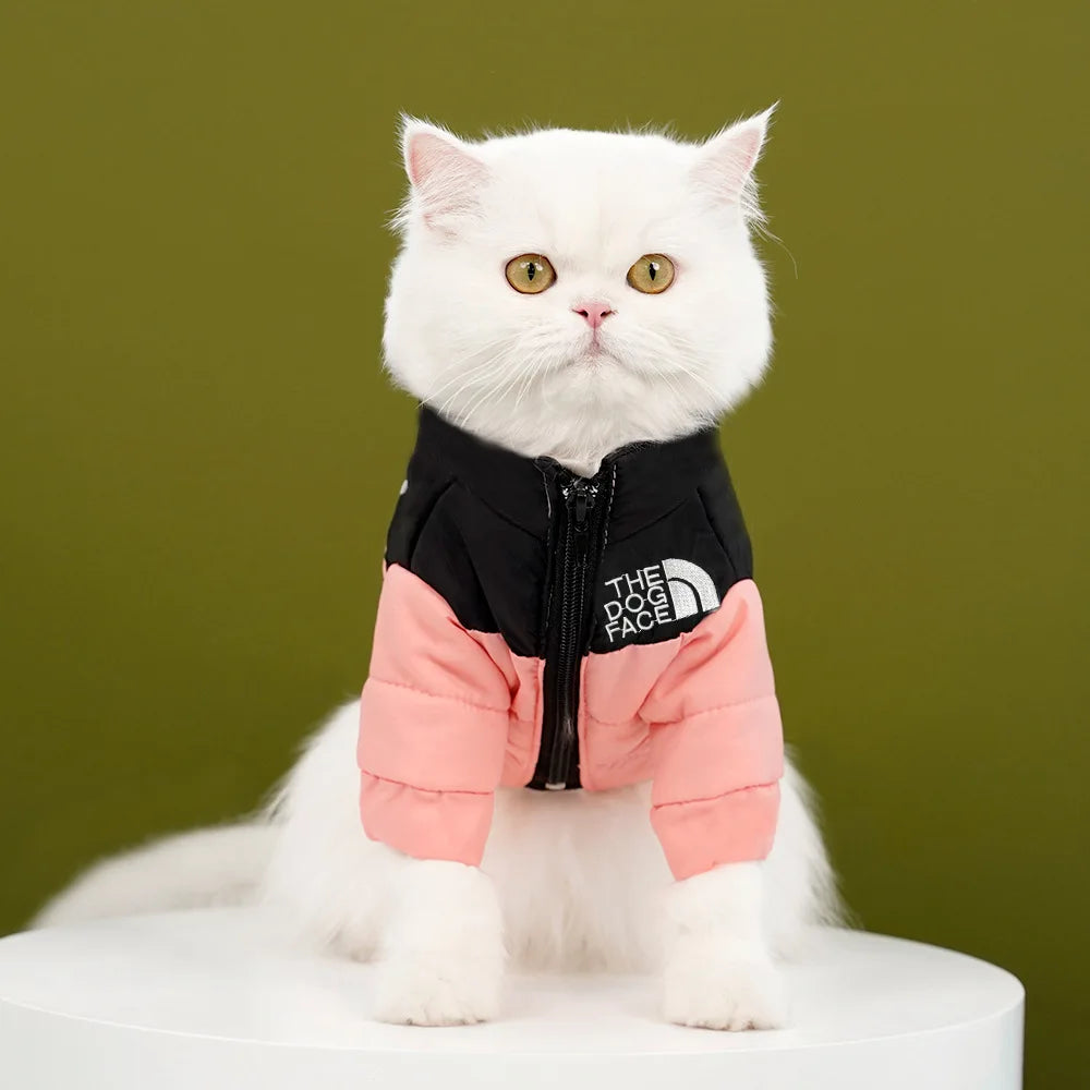 Winter Warm Cat Jacket | Windproof Coat